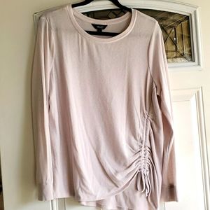 Simply Vera from Kohls cream sweater top fuzzy